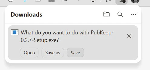 The invite email with the Download for Windows button